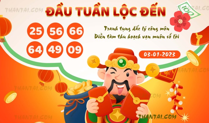 ĐẦU TUẦN LỘC ĐẾN 01/01/2023