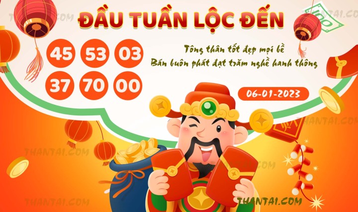 ĐẦU TUẦN LỘC ĐẾN 01/01/2023