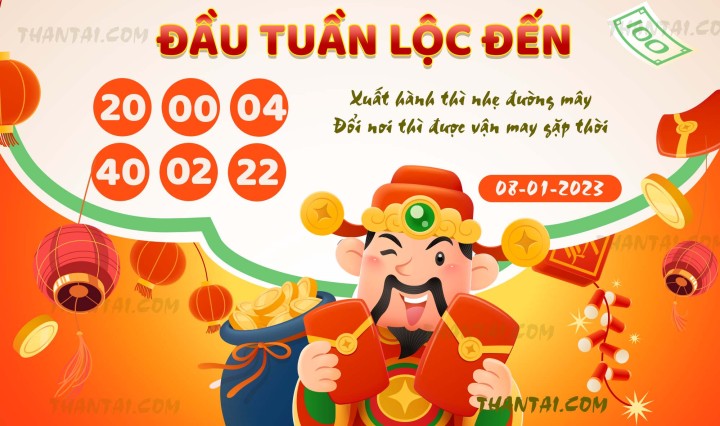 ĐẦU TUẦN LỘC ĐẾN 01/01/2023