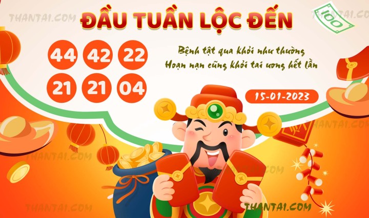 ĐẦU TUẦN LỘC ĐẾN 01/01/2023