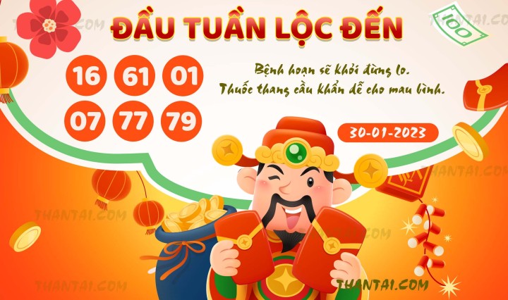 ĐẦU TUẦN LỘC ĐẾN 15/01/2023