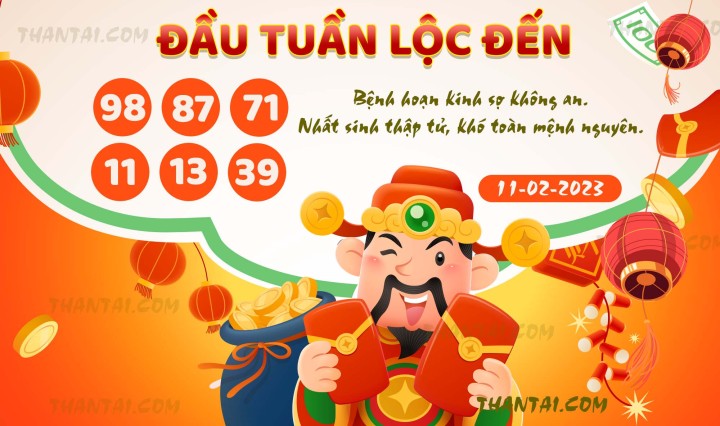 ĐẦU TUẦN LỘC ĐẾN 27/01/2023