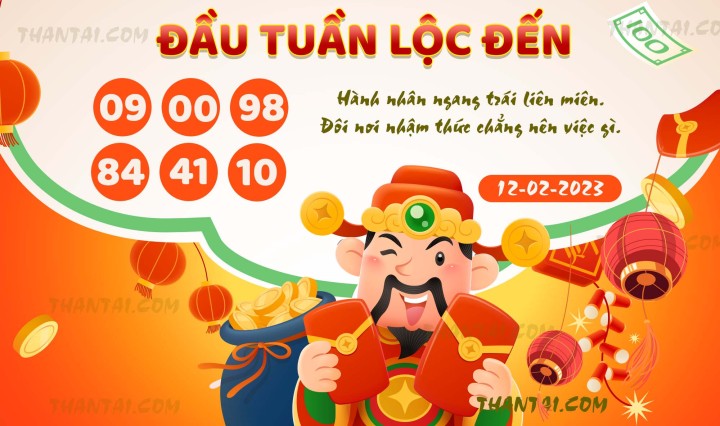 ĐẦU TUẦN LỘC ĐẾN 28/01/2023