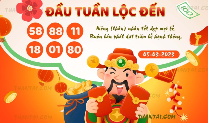ĐẦU TUẦN LỘC ĐẾN 18/02/2023