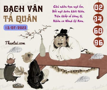 Bạch Vân Tả Quân 13/07/2023