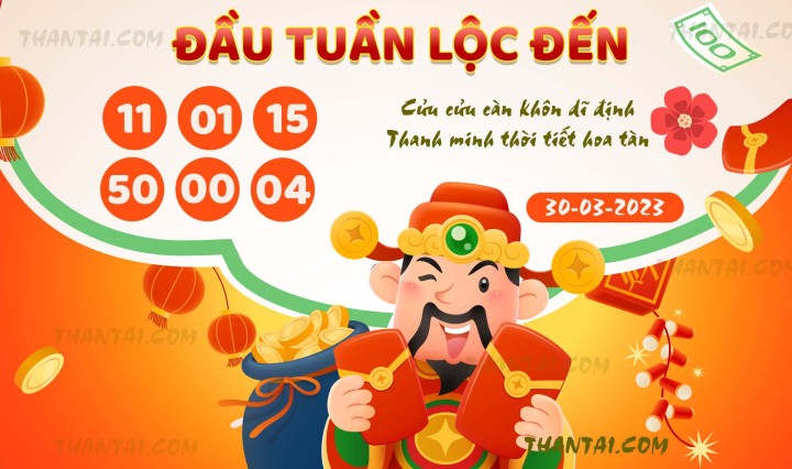ĐẦU TUẦN LỘC ĐẾN 15/03/2023