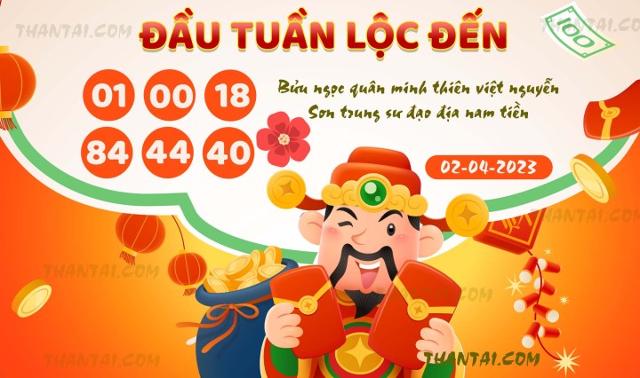 ĐẦU TUẦN LỘC ĐẾN 18/03/2023