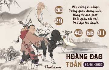 HOÀNG ĐẠO TUẦN 10/01/2023