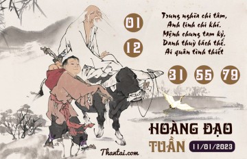 HOÀNG ĐẠO TUẦN 11/01/2023