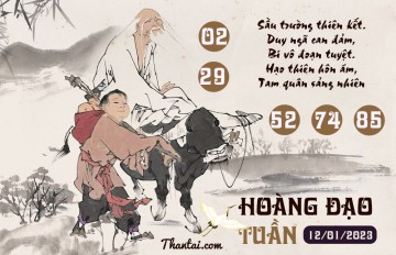 HOÀNG ĐẠO TUẦN 12/01/2023