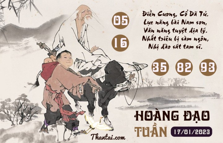 HOÀNG ĐẠO TUẦN 03/01/2023