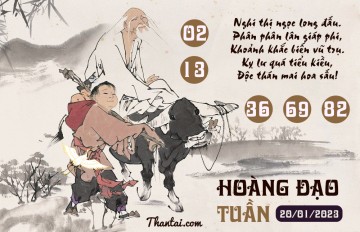 HOÀNG ĐẠO TUẦN 20/01/2023