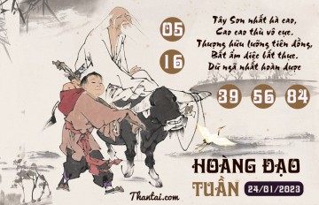 HOÀNG ĐẠO TUẦN 24/01/2023