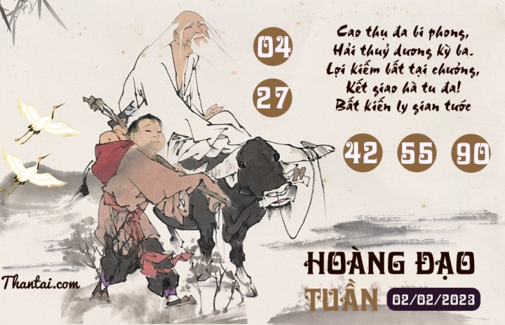 HOÀNG ĐẠO TUẦN 18/01/2023