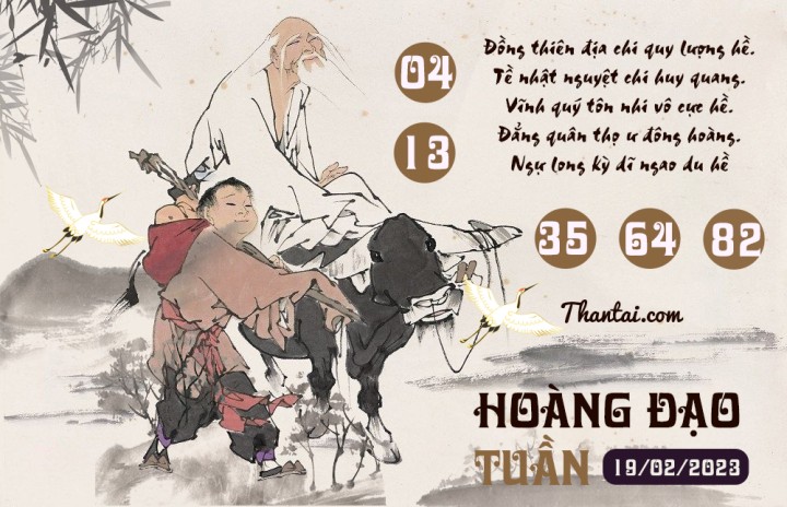 HOÀNG ĐẠO TUẦN 04/02/2023