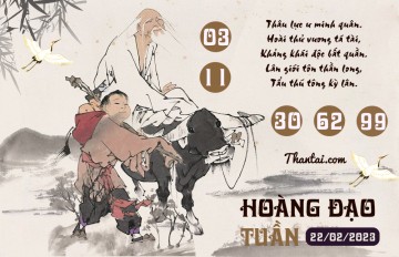 HOÀNG ĐẠO TUẦN 22/02/2023