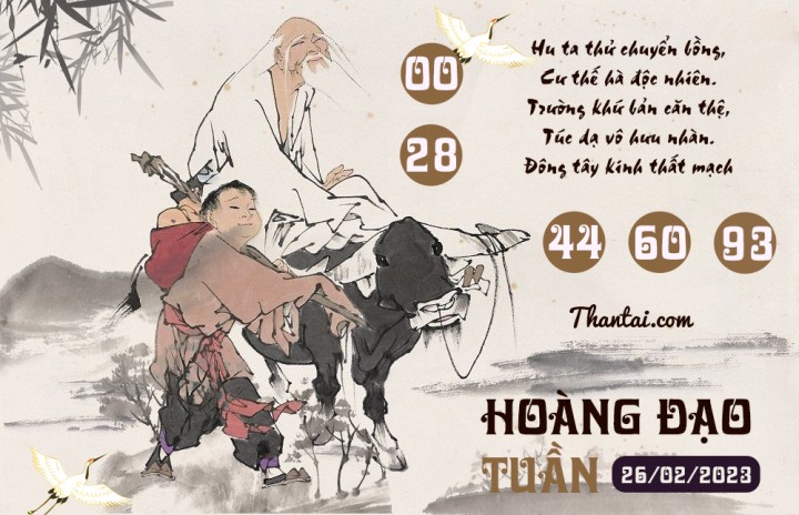 HOÀNG ĐẠO TUẦN 11/02/2023