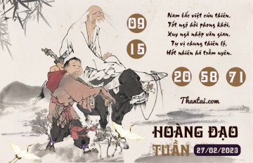 HOÀNG ĐẠO TUẦN 27/02/2023