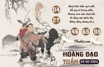 HOÀNG ĐẠO TUẦN 28/02/2023