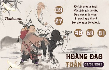 HOÀNG ĐẠO TUẦN 02/03/2023