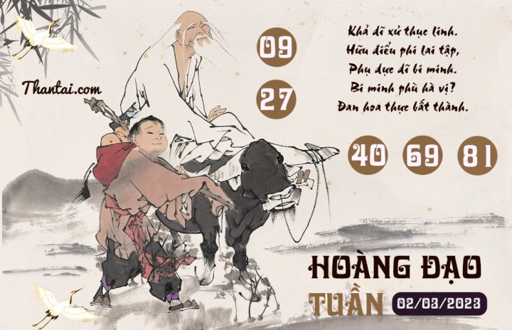 HOÀNG ĐẠO TUẦN 15/02/2023