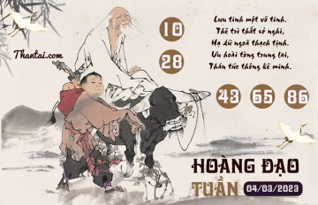 HOÀNG ĐẠO TUẦN 04/03/2023