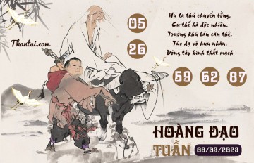 HOÀNG ĐẠO TUẦN 08/03/2023