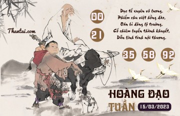 HOÀNG ĐẠO TUẦN 15/03/2023