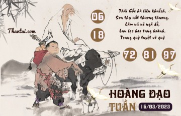 HOÀNG ĐẠO TUẦN 16/03/2023