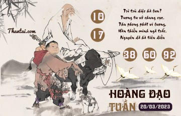 HOÀNG ĐẠO TUẦN 20/03/2023