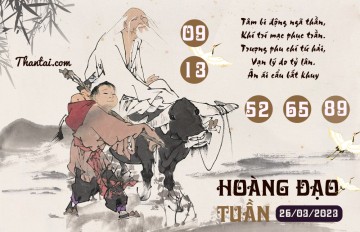 HOÀNG ĐẠO TUẦN 26/03/2023