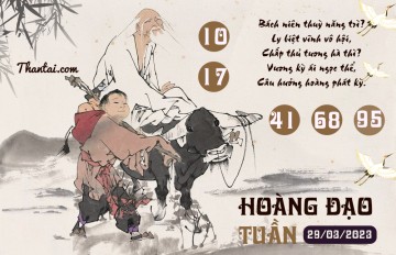 HOÀNG ĐẠO TUẦN 29/03/2023