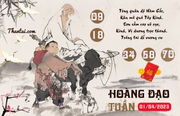 HOÀNG ĐẠO TUẦN 01/04/2023