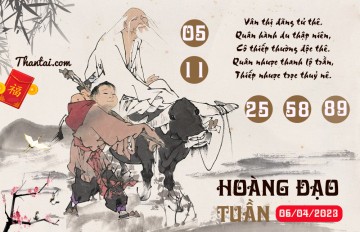 HOÀNG ĐẠO TUẦN 06/04/2023