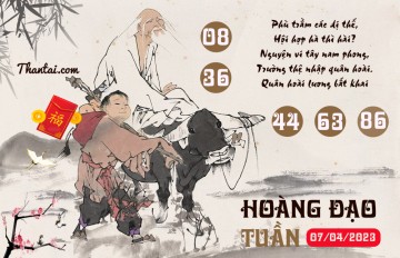 HOÀNG ĐẠO TUẦN 07/04/2023