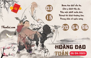 HOÀNG ĐẠO TUẦN 08/04/2023