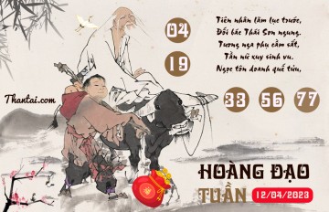 HOÀNG ĐẠO TUẦN 12/04/2023