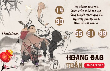 HOÀNG ĐẠO TUẦN 15/04/2023