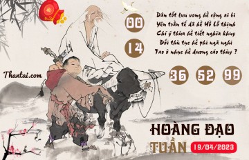 HOÀNG ĐẠO TUẦN 19/04/2023