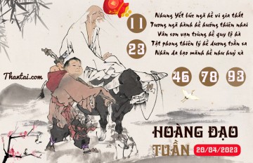 HOÀNG ĐẠO TUẦN 20/04/2023