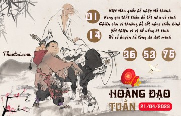 HOÀNG ĐẠO TUẦN 21/04/2023