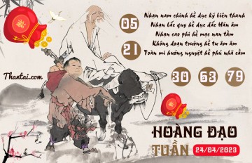 HOÀNG ĐẠO TUẦN 24/04/2023