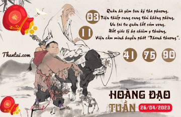 HOÀNG ĐẠO TUẦN 26/04/2023