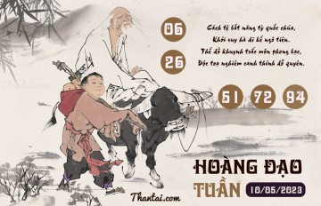 HOÀNG ĐẠO TUẦN 10/05/2023