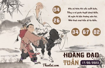 HOÀNG ĐẠO TUẦN 17/05/2023