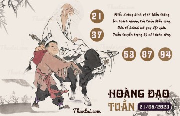 HOÀNG ĐẠO TUẦN 21/05/2023