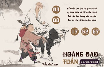 HOÀNG ĐẠO TUẦN 23/05/2023