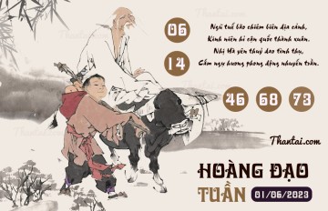 HOÀNG ĐẠO TUẦN 01/06/2023