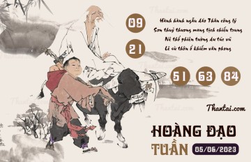 HOÀNG ĐẠO TUẦN 05/06/2023