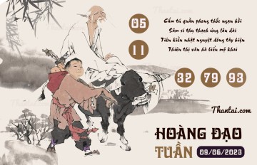 HOÀNG ĐẠO TUẦN 09/06/2023